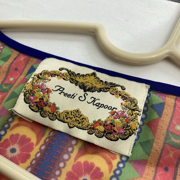 Anthropologie Preeti S Kapoor Banjara Bollywood Top‎ Est. Size S Statement Boho - Picture 5 of 9